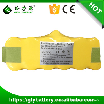 14.4v rechargeable NIMH battery pack for vacuum cleaner